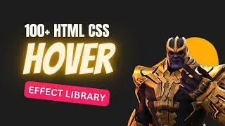 Button Hover Effect Using Only HTML & CSS || Awesome hover effect on buttons using HTML & CSS
