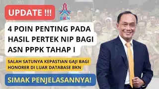PERTEK NIP PPPK TERBIT! HONORER AKHIRNYA DAPAT KEPASTIAN