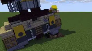 DIO's Road Roller but minecraft