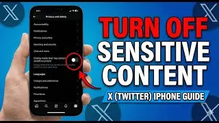 How to Turn Off Sensitive Content on Twitter / X iPhone (Quick & Simple)