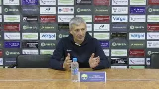 Пресс-конференция главного тренера ФК «Зоркий» Ющенко Игоря Николаевича
