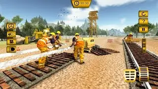 Indian Train Track Construction: Train Games 2017 Android Gameplay