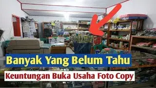 Banyak Yang Tidak Menyadari Keuntungan Buka Usaha Foto Copy