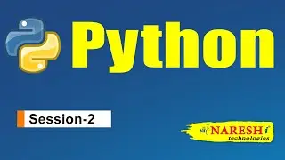 Python Online Training Session: 2 | Python Tutorials | Python Online Course