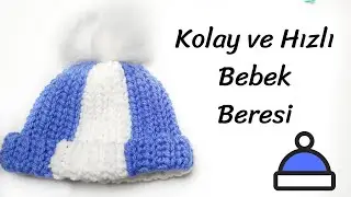 How to Make a Legendary Easy and Quick Baby Beanie (For Beginners)