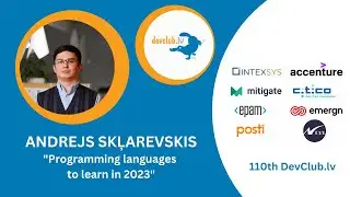 Programming languages to learn in 2023 by Andrejs Skļarevskis from Gaujasoft at Devclub.lv