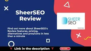 SheerSEO Review – Online SEO Software 