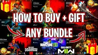 How to BUY + GIFT ANY/REMOVED BUNDLES in Warzone 2/MW3/MW2