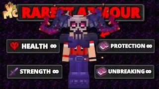 How I Obtained The RAREST Armor in this Minecraft SMP!!