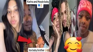 Howie And Karina Baby Ivany Speaks 🔥