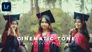 how to edit cinematic tone lightroom preset | lightroom preset tutorial free dng 2023