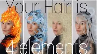 Your hair is four elements ASMR