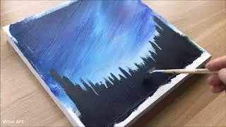 Урок #1 Рисуем сказочное небо.