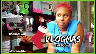 🎄WEEK 1 #VLOGMAS2021| THIS IS WHAT HAPPENED + DECORATING MY APARTMENT + DAILY ROUTINE | Jasmine Long