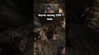 Living Skyrim 3 mods (2200 mods) and why you should always save. 