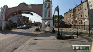September 21 2020 Chicago Little Village virtual treadmill run