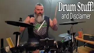 Drum Stuff ...and channel disclaimer & Drum Cover