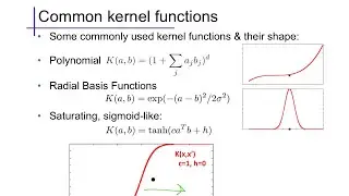 Support Vector Machines (3): Kernels