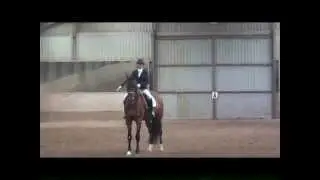 Benedikte Brebøl Windfeld og 6-årige Lorenzo e. Solos Landtinus/Chico´s Boy