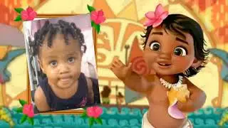 CONVITE ANIMADO MOANA BABY by: Gabiy
