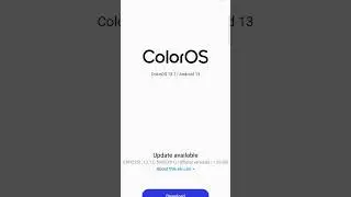oppo Reno 6 5G ColorOs 13.1 Letest update Received