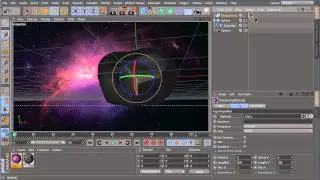 55. Видеоурок по Cinema 4d & After Effects : Создание метеорита