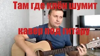 Там где клён шумит../под гитару/ кавер