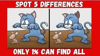 🔍Spot the Differences Challenge! Can You Find all in 30 Seconds🕵️‍♀️🕵️‍♂️#Mrgenius puzzle