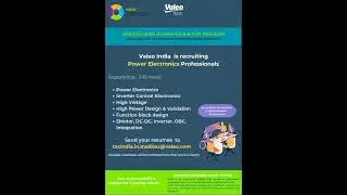 Power Electronics jobs | Hardware Jobs | Jobs in India