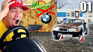 🚘 Muszę naprawić moje BMW w *My Summer BMW* - BETA JAK TA LALA | Mój Gruchot #01 Mon Bazou