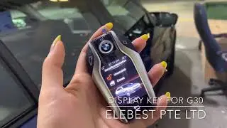 Original Display Key For BMW G30