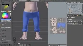 Texture-Painting - Das Blender-Training: Charakter-Design
