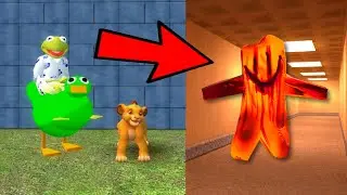 TERRIFYING PARTY GOER (BACKROOMS ENTITY) - Garry's mod Sandbox