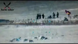 Момент захвата оборонительных постов армянской армии в Зангезуре