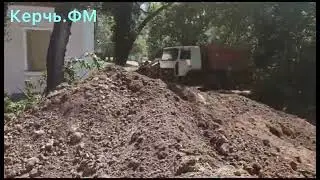 Фон зоны благоустройства в Капканах вынуждены привести в порядок