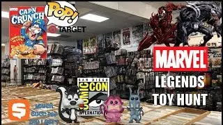 Toy Hunt for Captain Crunch Funko Pop! Carnage Marvel Legends. More SDCC 2018 Funko Pops!