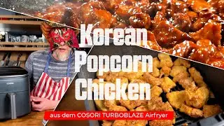 Korean Popcorn Chicken aus dem Cosori Turboblaze Airfryer | Die Grillshow #cosori #cosoriturboblaze