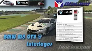 iRacing 🏁 | BMW M8 GTE @ Interlagos | Season1 - Week10 | 14.02.2020