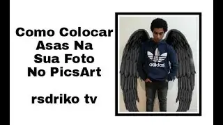 Efeito Asas - PicsArt