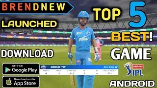 BRENDNEW IPL TOP 5 BEST  CRICKET GAME IN 2021