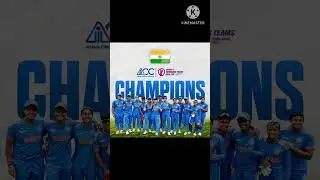 India won the ACC Women's Emerging  Asia Cup 2023 Champions #shorts