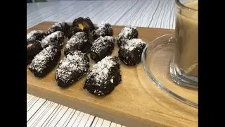 HİÇ BU KADAR LEZZETLİ HURMA YEMEMİŞTİM😳😍SAĞLIKLI ATIŞTIRMALIK👌