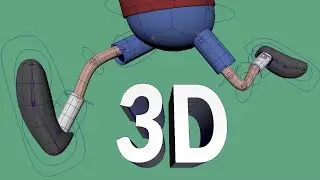 3D - Leg Rigging - Maya