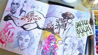 My Sketchbook Tour // 2016 Edition