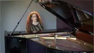 Marjorie Janove performing Ballade in G minor, Op. 118, no. 3
