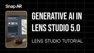 Generative AI in Lens Studio 5.0 Beta