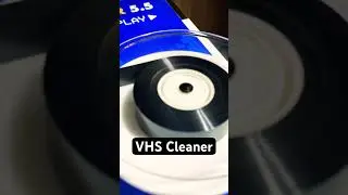 VHS Cleaner 5.5 - Clean your moldy VHS, VHS-C, Mini DV, 8mm, Betacam SP30 and Betamax tapes