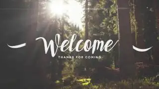 Easter Sunday Welcome Church Video Loop