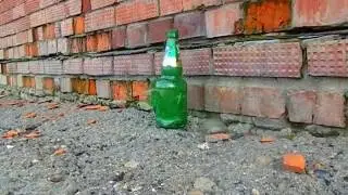 Как я стрелял в бутылки .