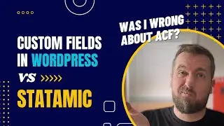 Custom fields in Statamic and WordPress